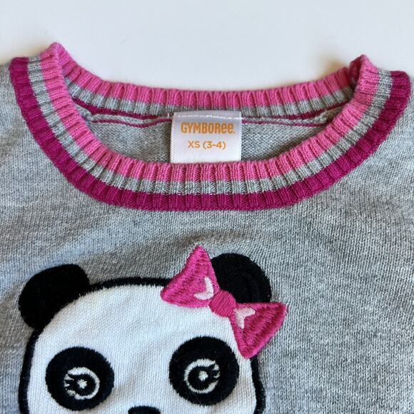Gymboree Panda Sweater XS (3-4) - Picture 5 of 10